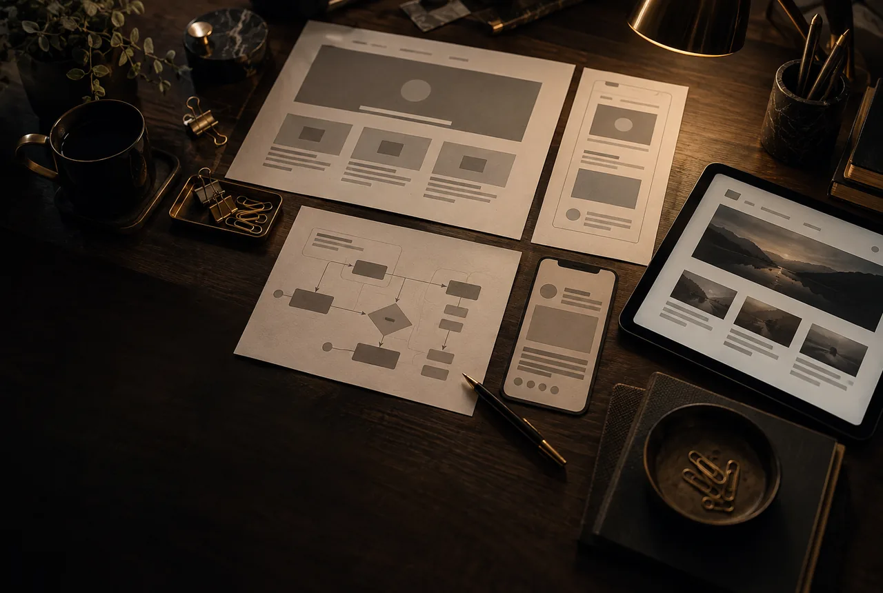 Sistema visual de Desarrollo web y UX/UI