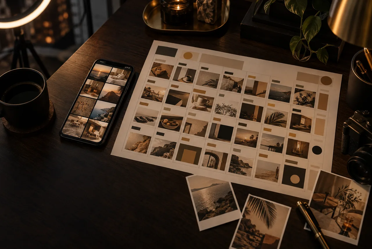 Sistema visual de Social media y ads